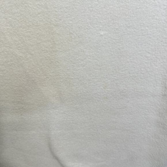 Ralph Lauren RLL Fleece Throw Blanket American Flag Logo Cream White 50x60 USA - Picture 13 of 13